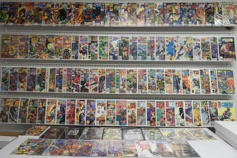 Huge lot of 120+ comics! Two Green Lanterns Triple Signed!