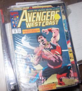 west coast avengers  #  78 JAN 1992  NIGHT SHIFT HANGMAN HOLLYWOOD