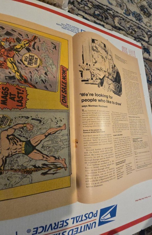 Captain Marvel #1 (1968) 1st solo series in this title