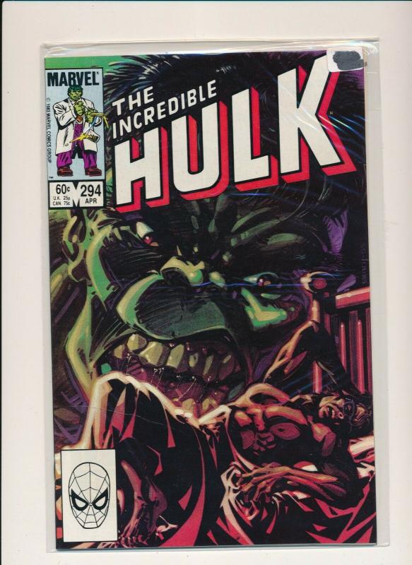 Marvel Comics Lot of 6-THE INCREDIBLE HULK  #289-294 1983 VF (PF487) 