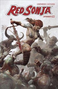 Red Sonja (Dynamite, Vol. 7) #5B VF/NM ; Dynamite | Bjorn Barends