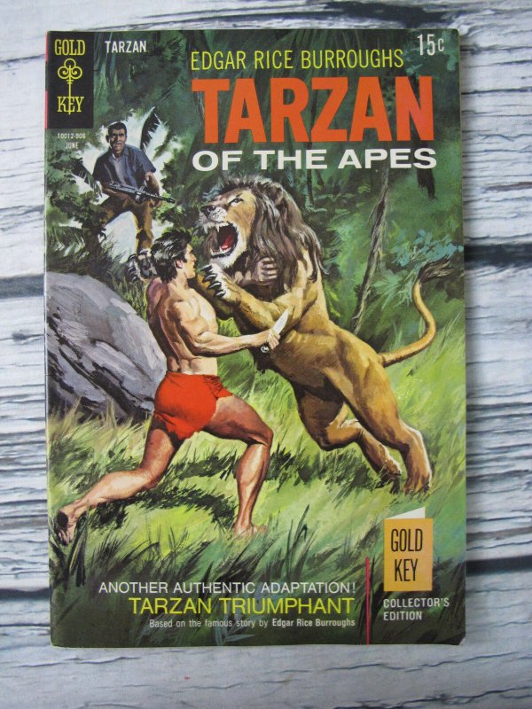 Tarzan Of The Apes 1969 #184 Gold Key Silver Age VF 8.5