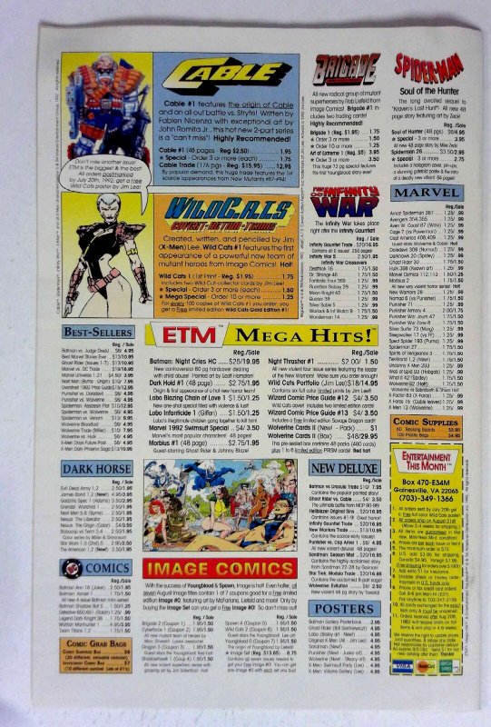 Wolverine #59 Claws Marvel (1992) NM-