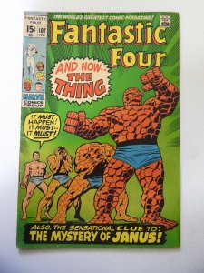 Fantastic Four #107 (1971) VG Condition