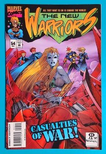 The New Warriors #54 (1994) MCU Secret Wars Thunderbolts Avengers X-Men