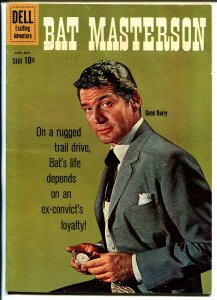 Bat Masterson #4 1960-Dell-Gene Barry TV photo-FN