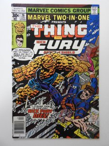 Marvel Two-in-One #26 (1977) FN/VF Condition!