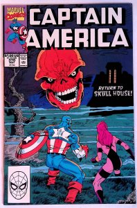 Captain America #370 (1990) Marvel Comics