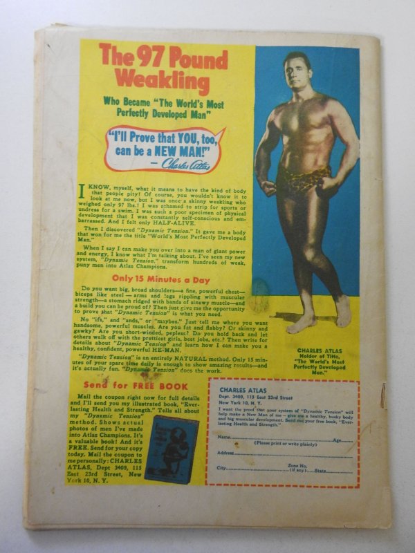 Frankenstein #9 VG- Condition moisture stain, 1/2 in spine split, ink fc