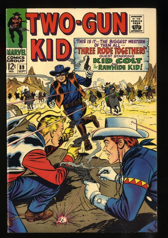 Kid Colt Outlaw #99 VF 8.0