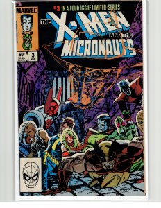 The X-Men and The Micronauts #3 (1984) Micronauts