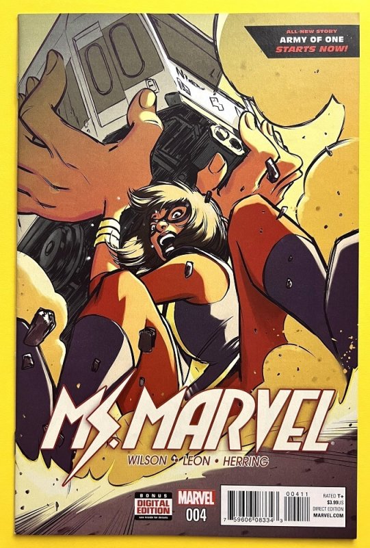 Ms. Marvel 4 5 6 KAMALA KHAN 1ST PRINTS (2016)