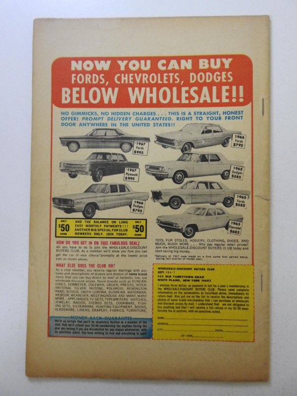 Fightin' Marines #78 (1968) VG Condition