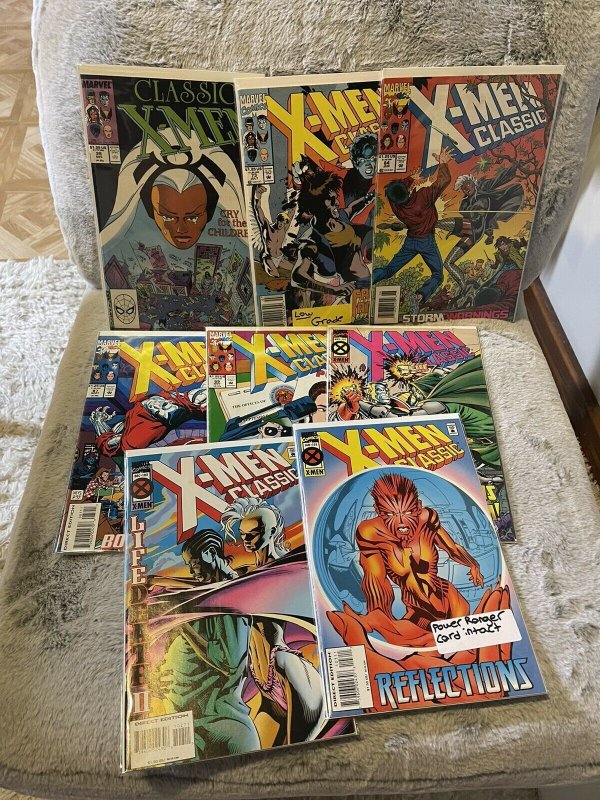 Lot Of 8 Books  CLASSIC X-MEN #28 73 84 87 89 101 102 103 Marvel Comics