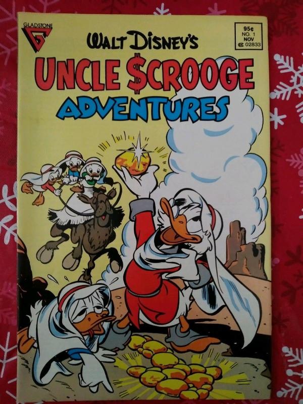 Walt Disney's Donald Duck 283 Adventures 1 Uncle Scrooge  Adventures 1 Gladstone