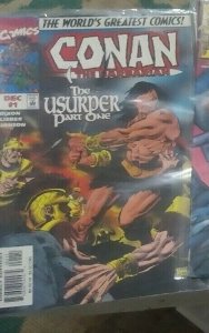 CONAN - THE USURPER PT 1  # 1 1997 MARVEL CHUCK DIXON THE BARBARIAN