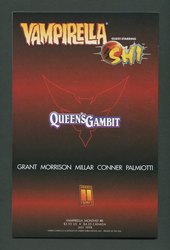 Vampirella Monthly #8 / 8.5 VFN+   July 1998