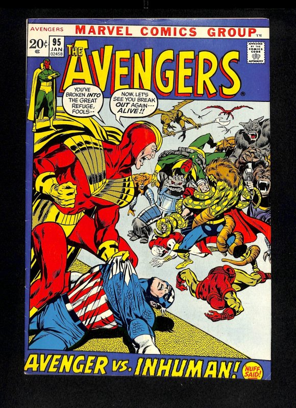 Avengers #95 Neal Adams!