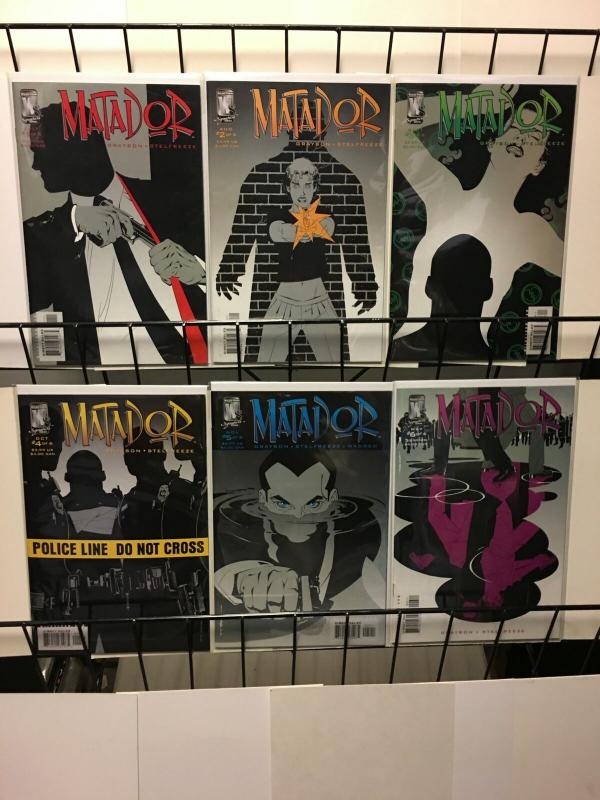 MATADOR 1-6 Brian Stelfreeze complete series