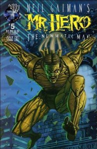 Neil Gaiman's Mr. Hero: The Newmatic Man (1995) 5-A  FN