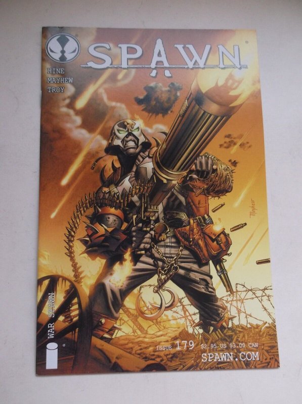 IMAGE: SPAWN #179, 1ST WAR-SPAWN, SCARCE/LOW PRINT RUN, 2008, VF- (7.5)!!! 