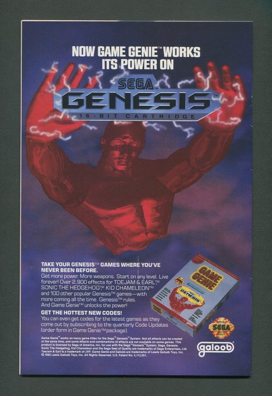 X-Men #14  /  9.2 NM-  /  with Promo Card /  November 1992