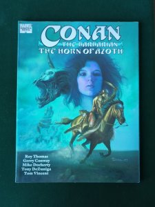 Conan The Barbarian Horn of Azoth Marvel Graphic Novel Mike Docherty 1st Print