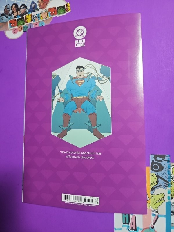 Superman the Kryptonite Spectrum 1 Prince Morazzo Black Label Mature