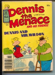 Dennis The Menace Comics Digest #40 1978-Hallden-Hank Ketchum-Mr Wilson-VG