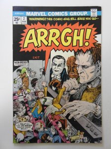 Arrgh! #2 (1975) VF- Condition!