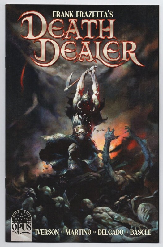 Frank Frazetta Death Dealer #2 Cvr B Frank Frazetta (Opus Comics, 2022) NM