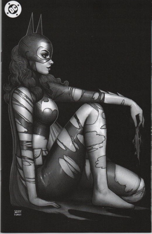Batman #162 Nathan Szerdy Batgirl Black & White Virgin Cover Lim to ONLY 1000 NM
