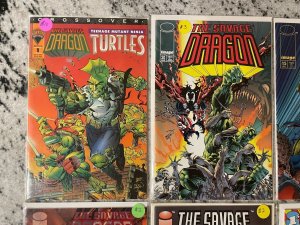 6 Savage Dragon Image Comic Books # 1 5 13 15 30 + Turtles # 1 NM 1st Pr 75 J801 