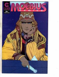 10 Indy Comics 1 4 3 Mangazine Malibu Cyber 7 Raver Valiant Gambit Moebius J229