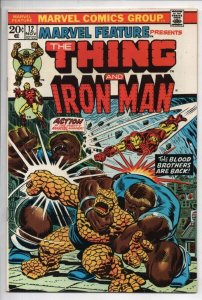 MARVEL FEATURE #12, VF, Thing Iron Man Thanos, 1972 1973, more Marvel in store