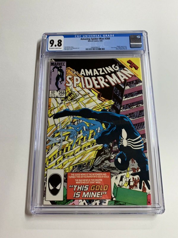 Amazing Spider-man 268 Cgc 9.8 Marvel Copper Age 2066609010