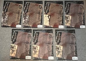 Mars Attacks 7PC LOT - One Shots. Includes KISS, Popeye, Zombies. (9.2 OB) 2013