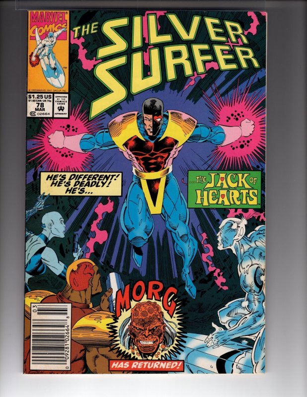 • Silver Surfer #78 (1993) Jack of Hearts app! [XPC-NSC•NCA3]