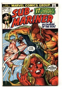 Sub-Mariner #58 - 1973 - Marvel - FN/VF - comic book