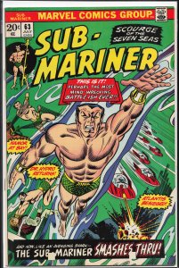 Sub-Mariner #63 (1973) Namor the Sub-Mariner