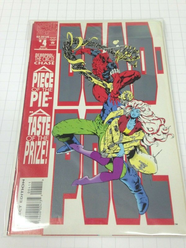 Deadpool Circle Chase 1-4 set Avg. grade NM