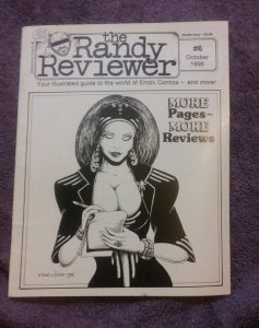 THE RANDY REVIEWER #6 OCTOBER 1996 BRAD W. FOSTER COVER REVIEW MAGAZINE