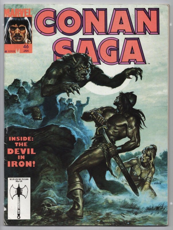 Conan Saga #46 (Marvel, 1991) VG/FN 