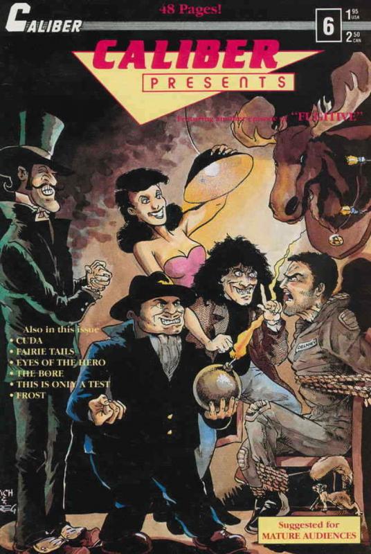 CALIBER PRESENTS #6, VF, Cuda, Tim Vigil, 1989, Horror, more in store