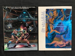 MARVEL GRAPHIC NOVEL LOT VOID INDIGO, & SUPER BOXERS FN/VF