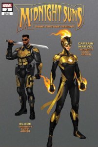 Midnight Suns (2022) #3 NM Game Costume Designs Variant Cover
