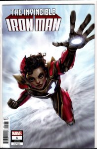 The Invincible Iron Man #1 Tao Cover (2023)