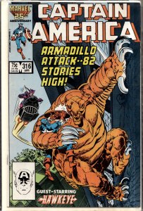 Captain America #316 (1986) Captain America