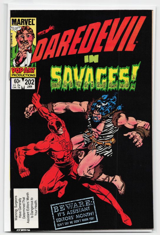 Daredevil #202 (1984) Daredevil
