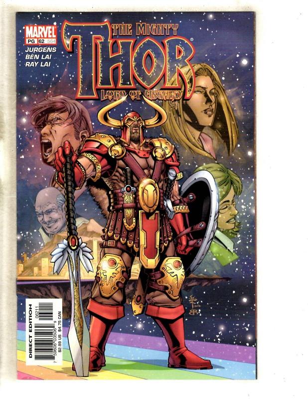 10 Mighty Thor Marvel Comic Books # 471 491 552 559 560 561 562 563 564 565 MF20